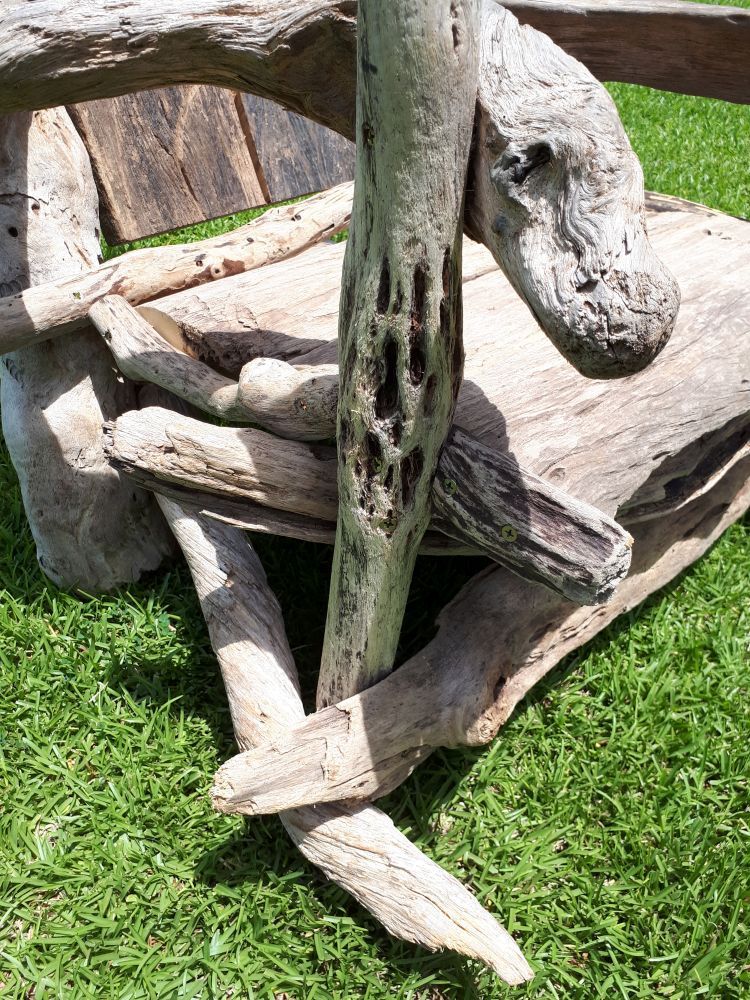 Driftwood Art Chair: Crazy Merlin